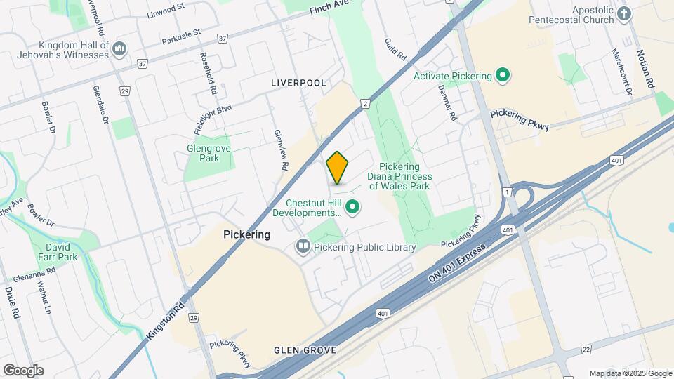 1505 Avonmore Square Map and Location Details