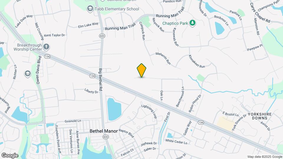 215 Bayberry Ln Map and Location Details