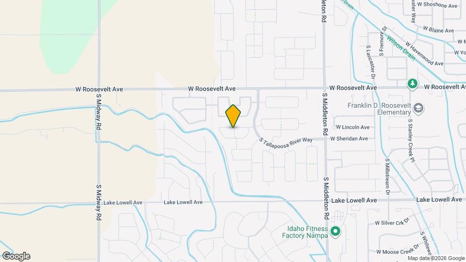 11333 W Platte River St Map and Location Details