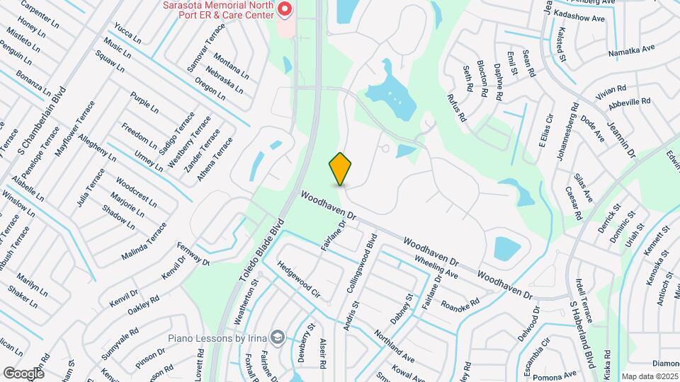 3013 Royal Palm Dr Map and Location Details