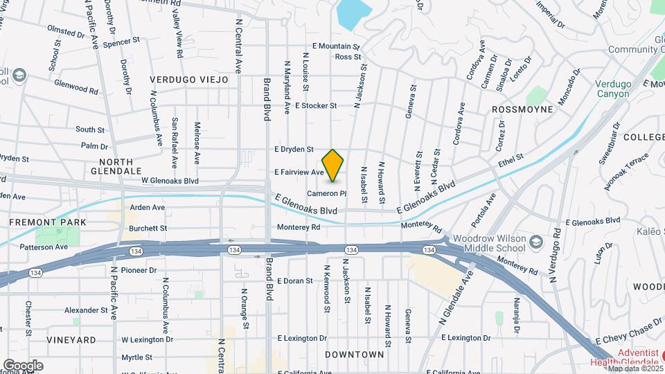 333 Cameron Pl Map and Location Details