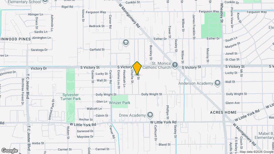 7511 Dyer St Map and Location Details