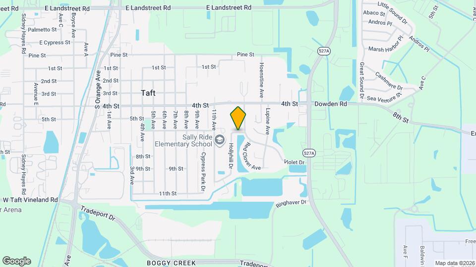 9623 Hollyhill Dr Map and Location Details