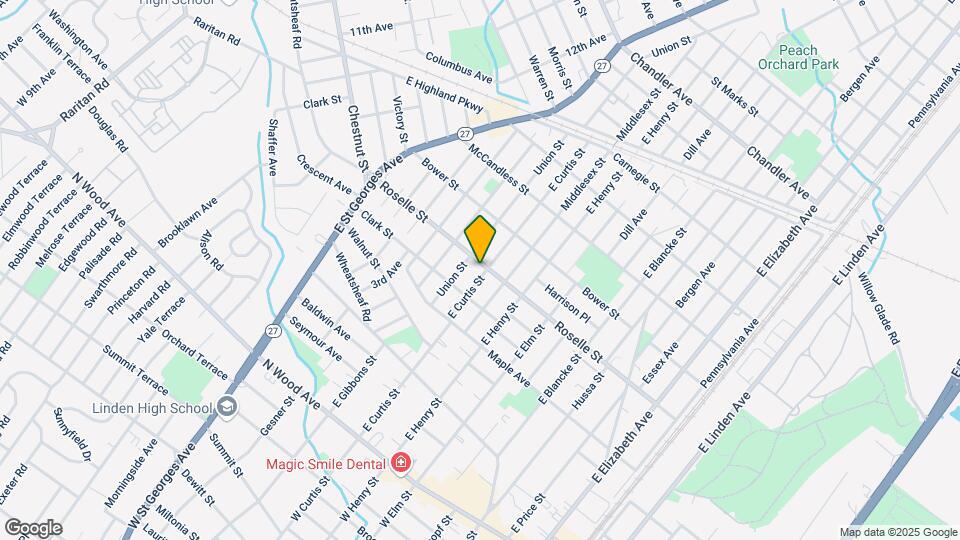 1001 Roselle St Map and Location Details