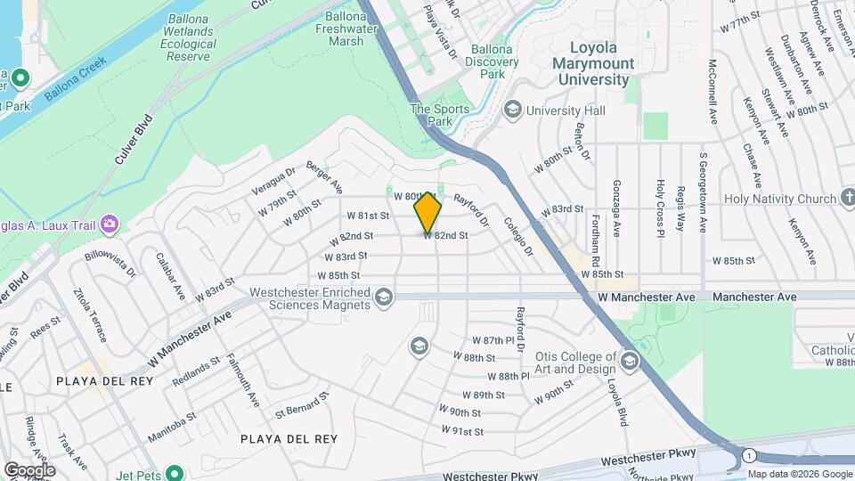 7406 W 82nd St Map and Location Details