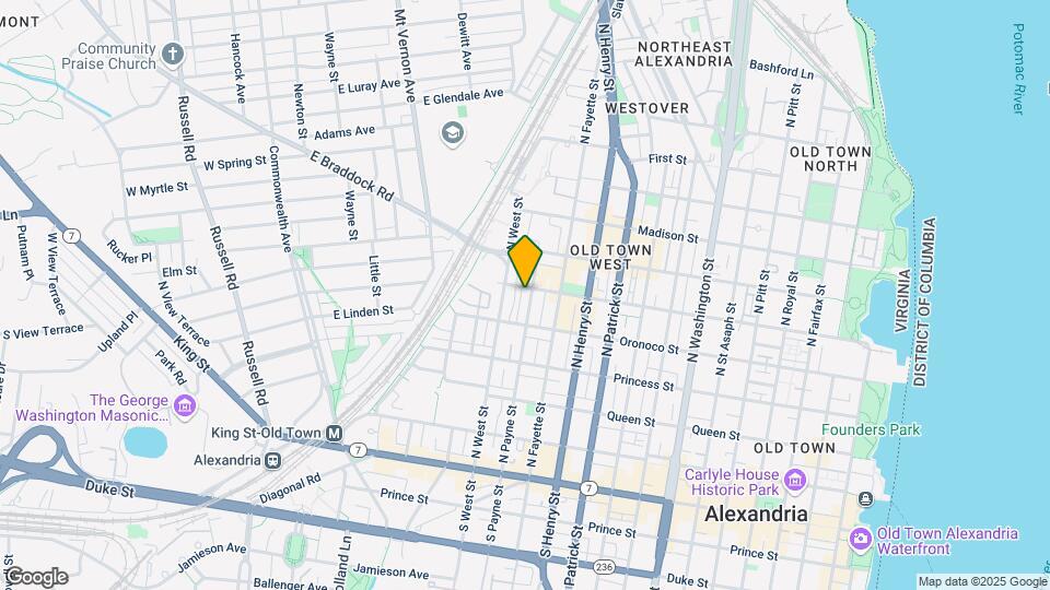 526 N Payne St Map and Location Details