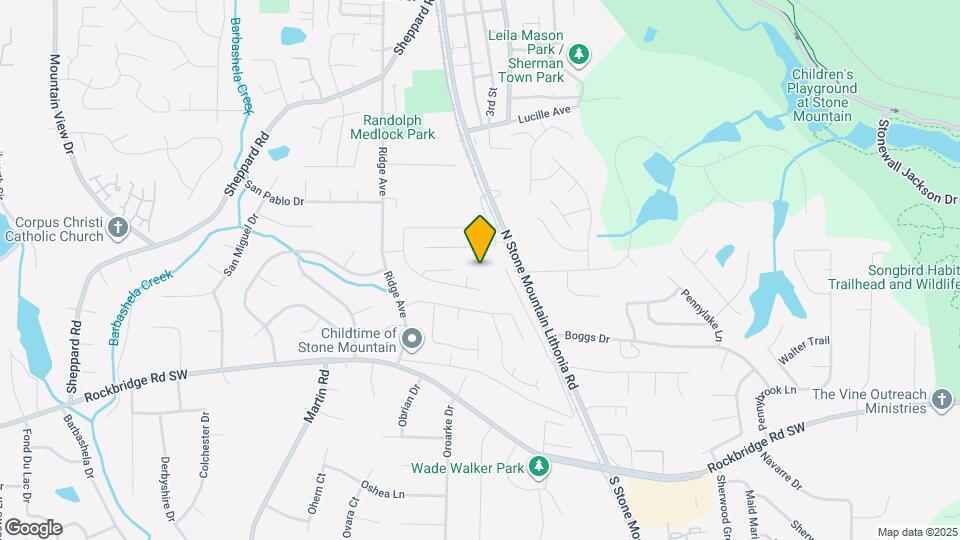 5161 Ridge Forest Dr Map and Location Details