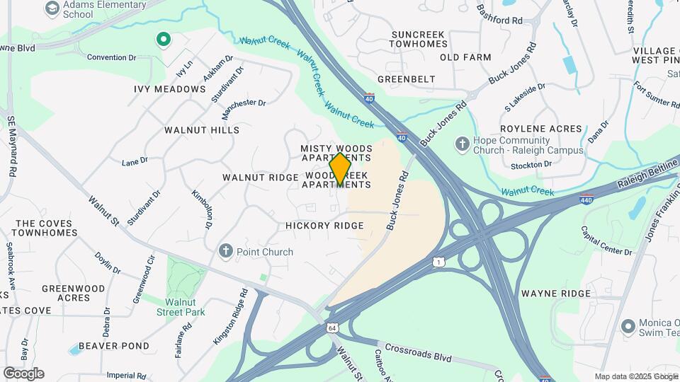Woodcreek Apartments Mapa y Detalles de la Ubicación