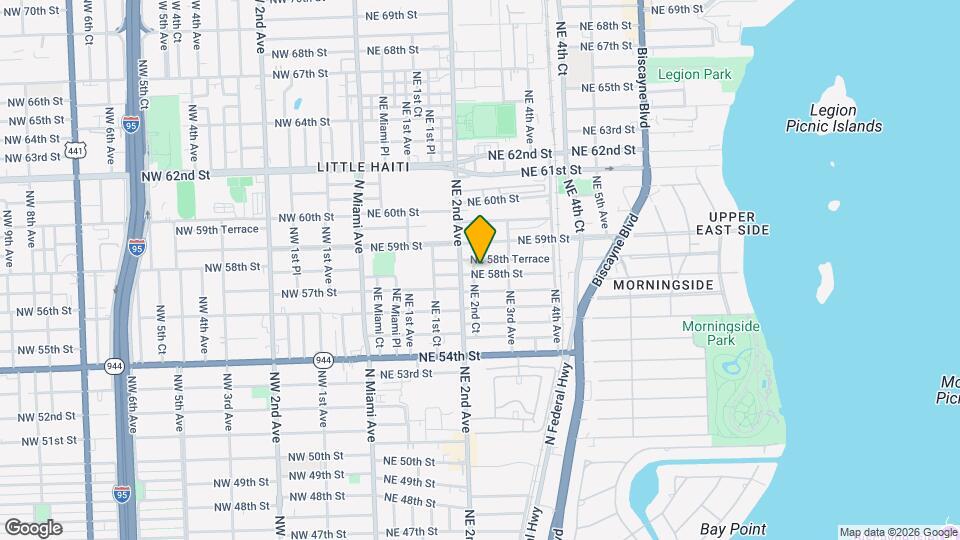237 NE 58th St Map and Location Details
