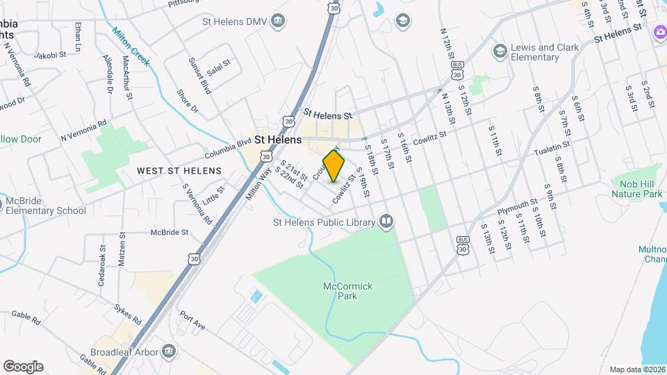 154 S 21st St, Unit 1 Mapa y Detalles de la Ubicación