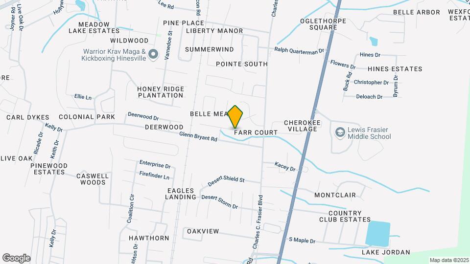 121 Deerwood Ct Map and Location Details