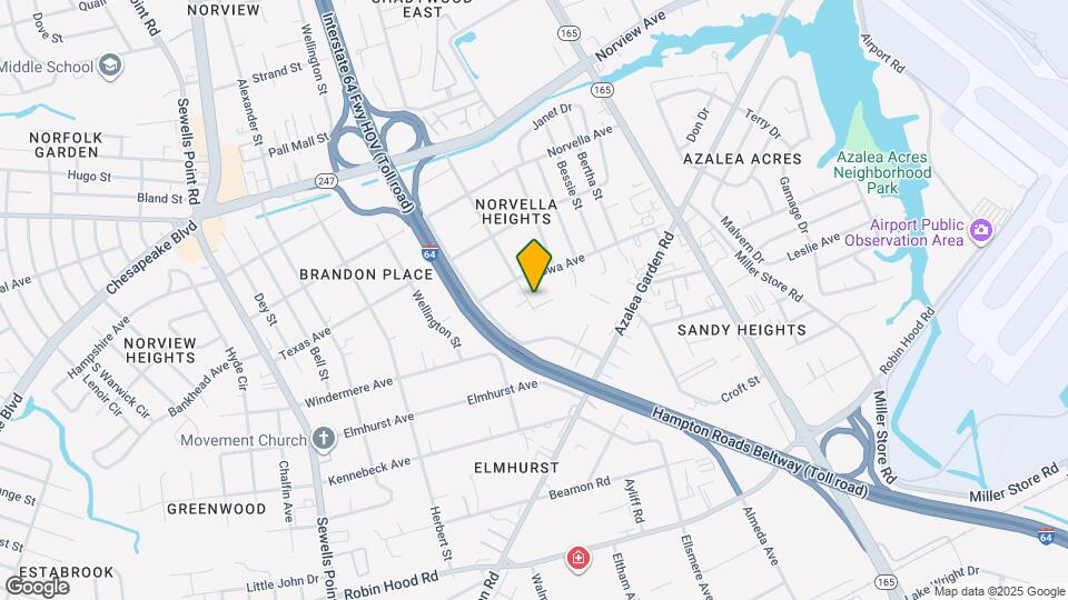 3426 Johns St Map and Location Details