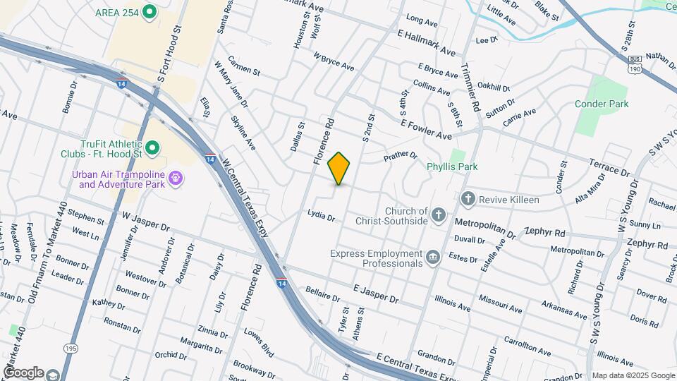 1602 Van Zanten Dr Map and Location Details