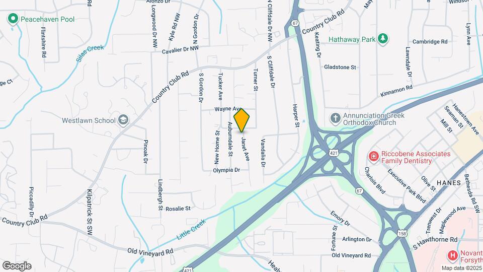 290 Janet Ave Map and Location Details