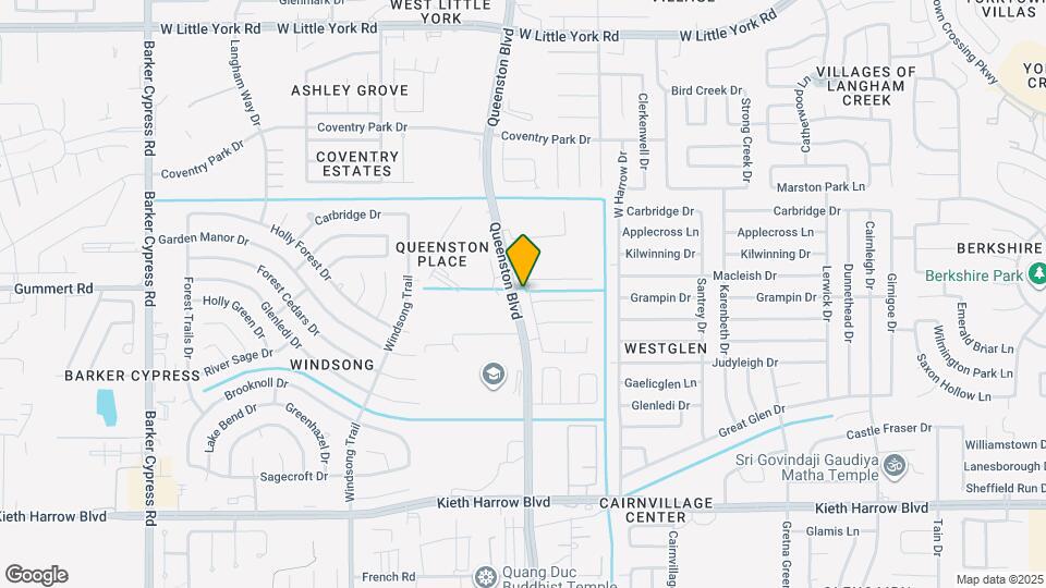 5623 Brookhollow Oaks Trail Map and Location Details