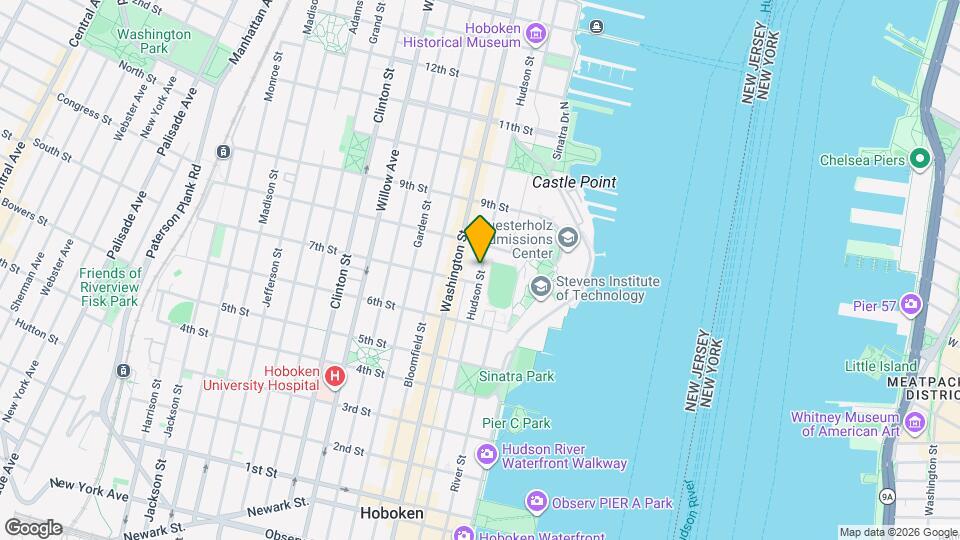 730 Hudson St Mapa y Detalles de la Ubicación