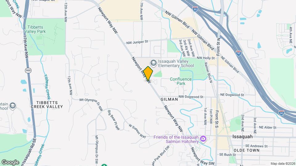 515 Newport Way NW, Unit B1 Map and Location Details