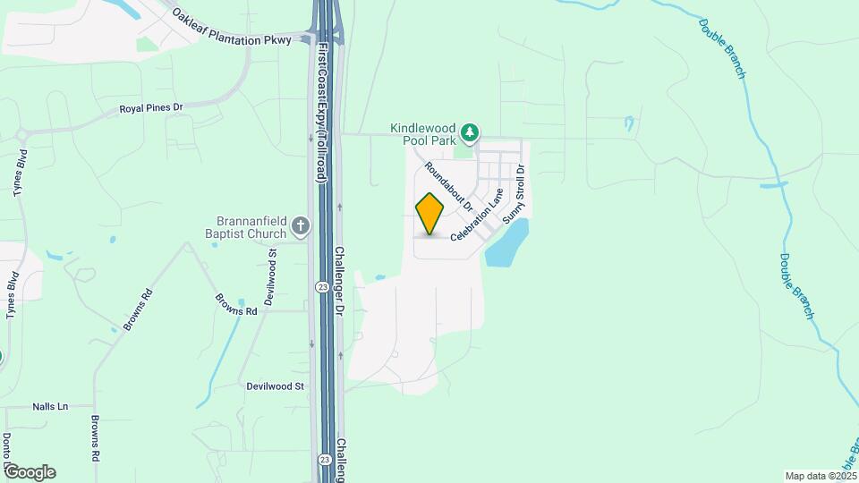 835 Celebration Lane Map and Location Details