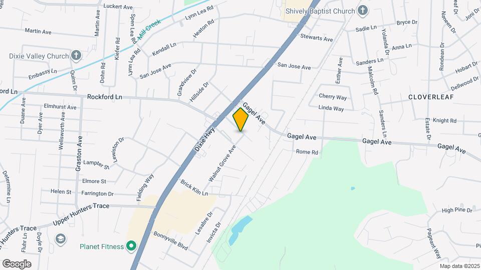 4700 Walnut Grove Ave Map and Location Details