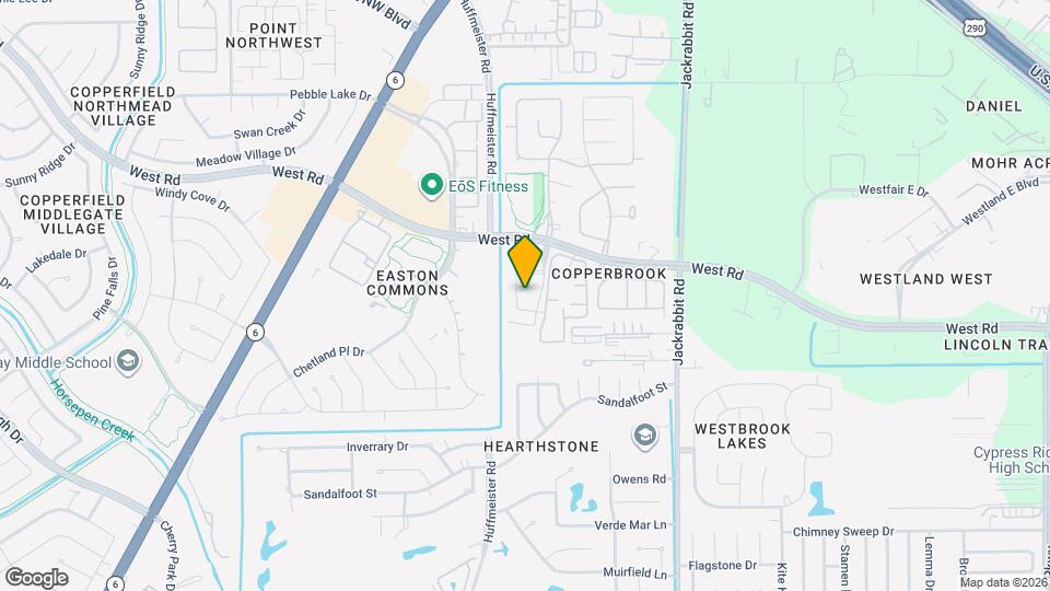 14903 Orchid Meadow Dr Map and Location Details