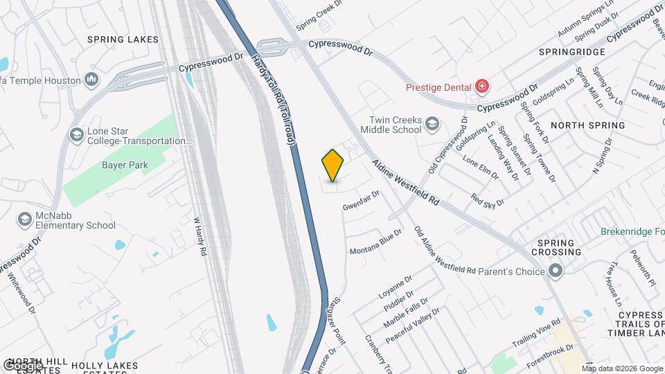 24407 Pigeon Berry Dr Map and Location Details