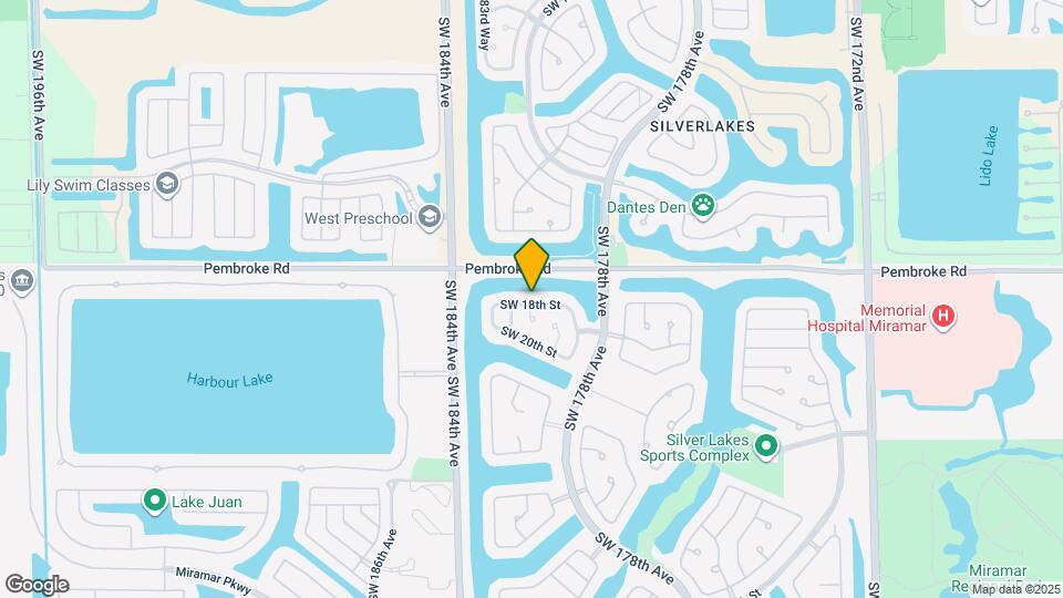 18061 SW 18th St Mapa y Detalles de la Ubicación