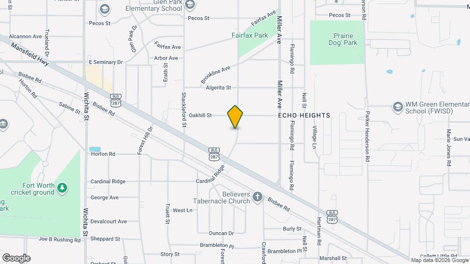 5318 Trentman St Map and Location Details