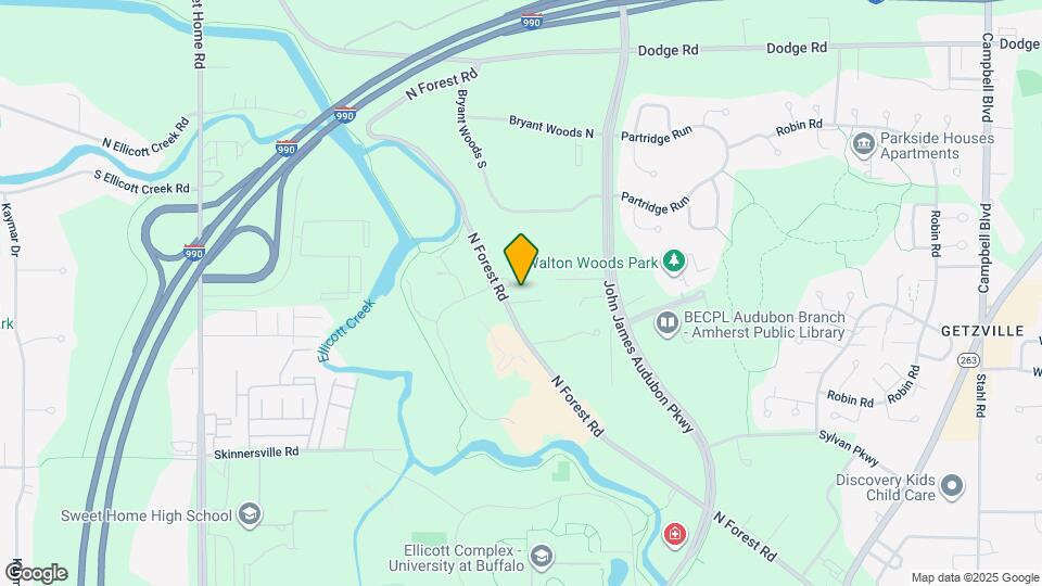 2765 N Forest Rd Map and Location Details