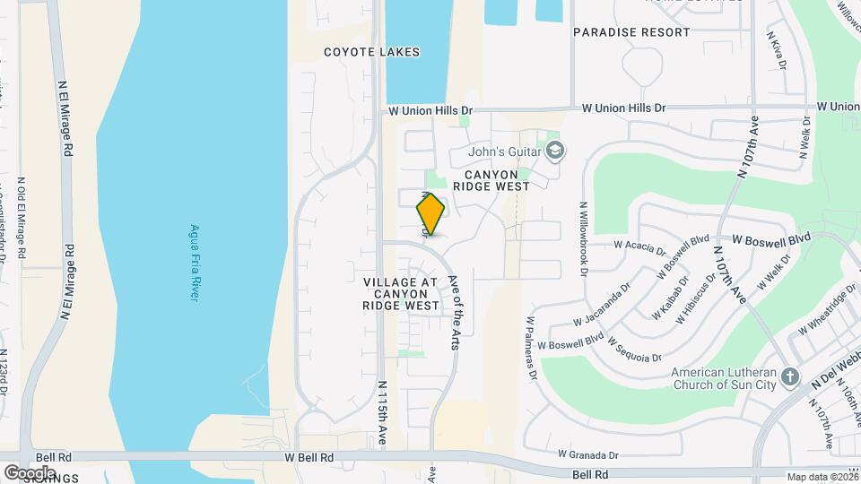 11439 W Ashley Chantil Dr Map and Location Details