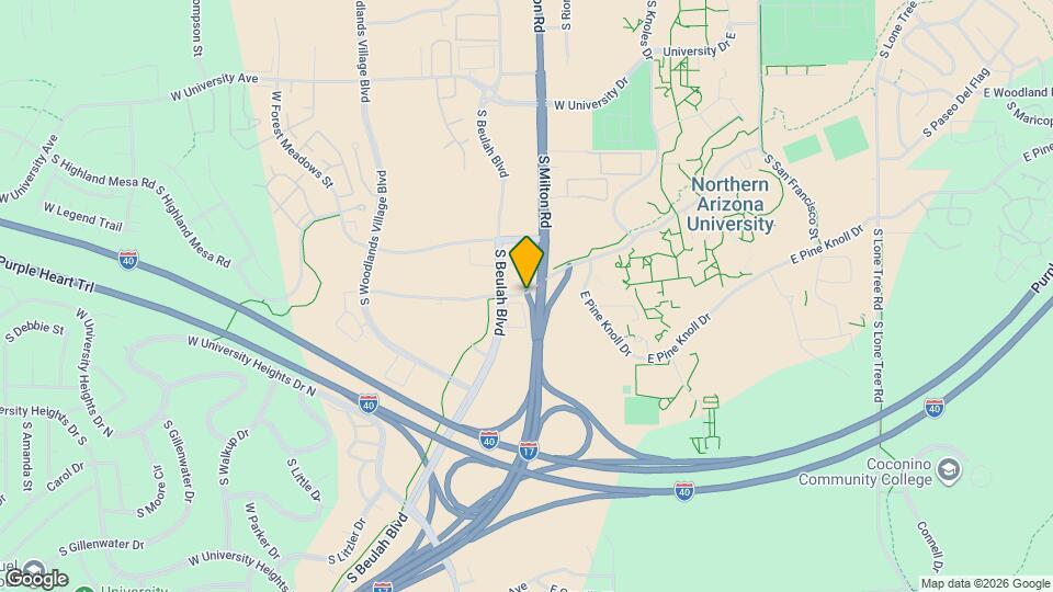 University West Mapa y Detalles de la Ubicación