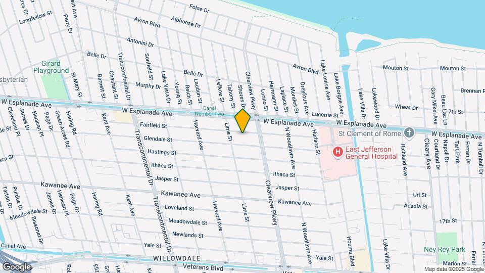 4426 Fairfield St Map and Location Details