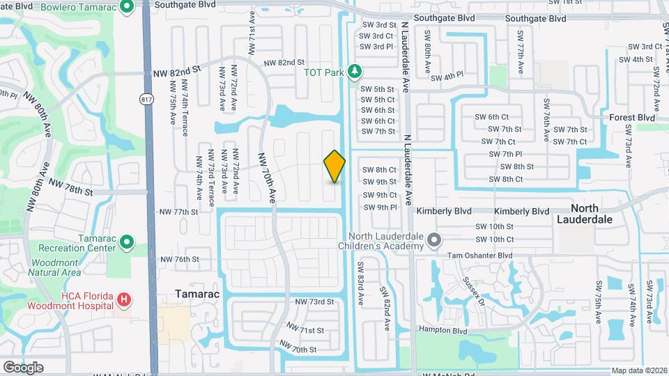 7805 NW 66th Ter Mapa y Detalles de la Ubicación