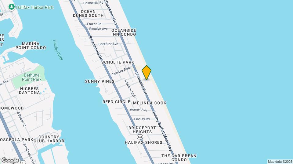 2115 S Atlantic Ave Map and Location Details