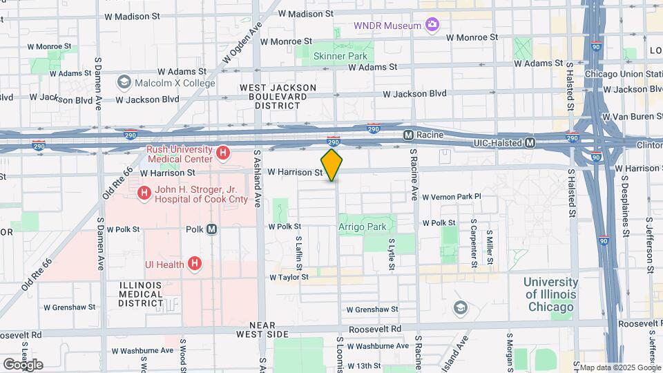 1400-1406 W Flournoy St Map and Location Details