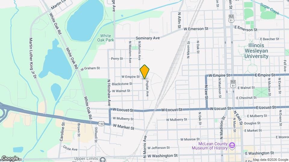 1003 N Morris Ave Map and Location Details