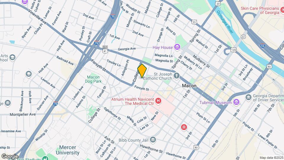 635 Orange St Mapa y Detalles de la Ubicación