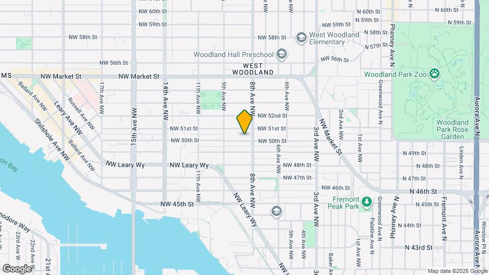 810 NW 50th St Map and Location Details