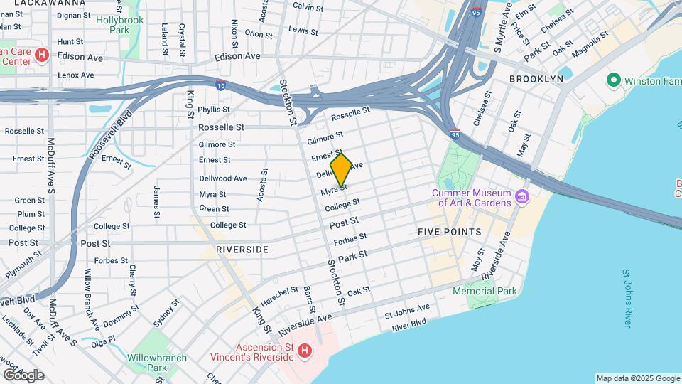 2304 Myra St Map and Location Details