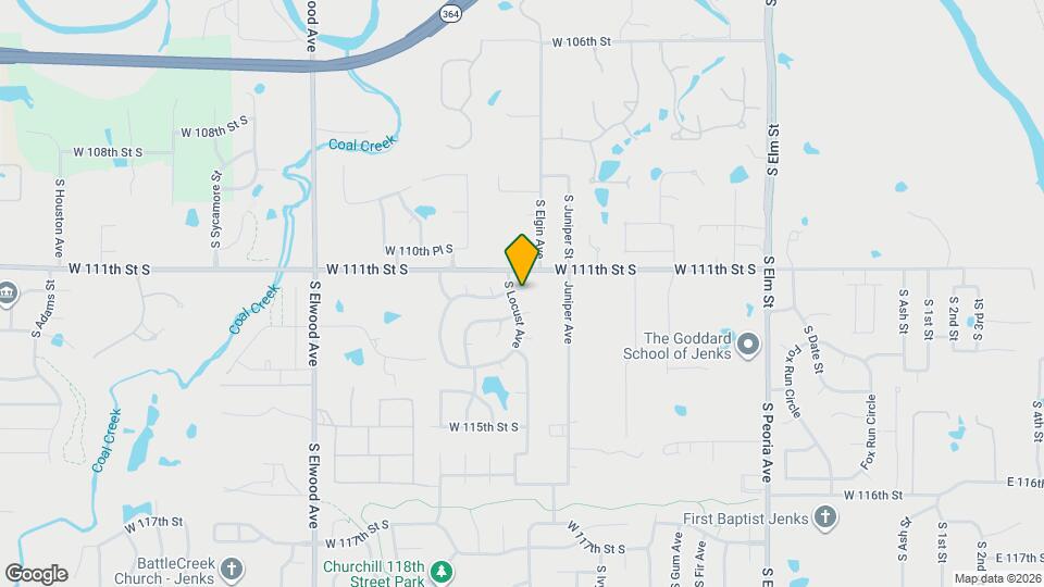 1224 W 112th Dr S Map and Location Details