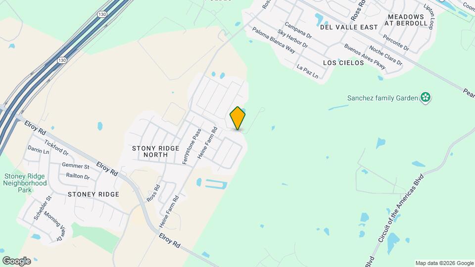 12421 Ace in the Hole Ln Map and Location Details