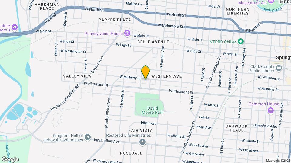 1111 W Mulberry St-Unit -1/2 Map and Location Details