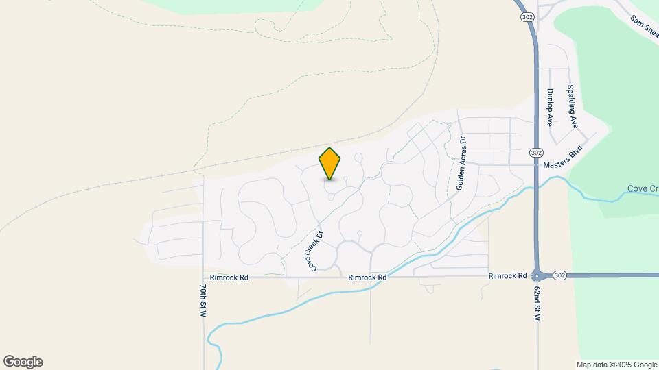 3125 Copper Ridge Loop Map and Location Details