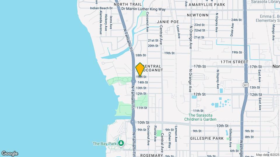 1234 15th St Map and Location Details