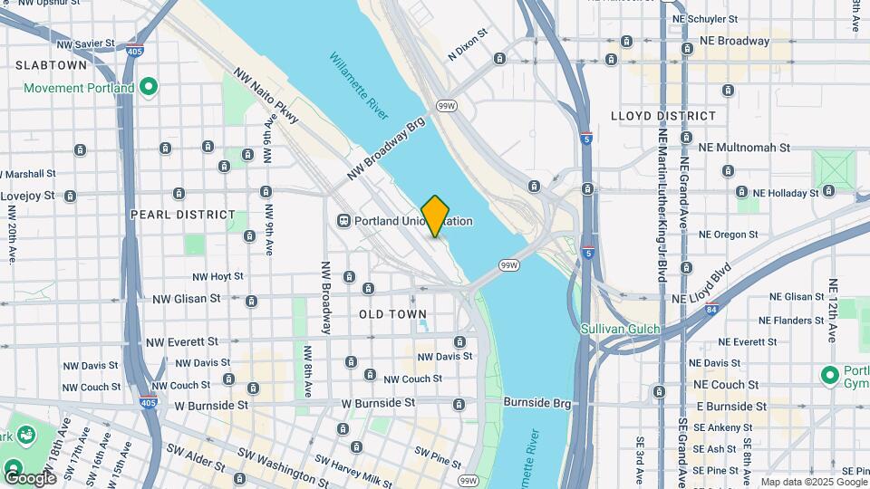 720 NW Naito Pkwy-Unit -D-20 Map and Location Details