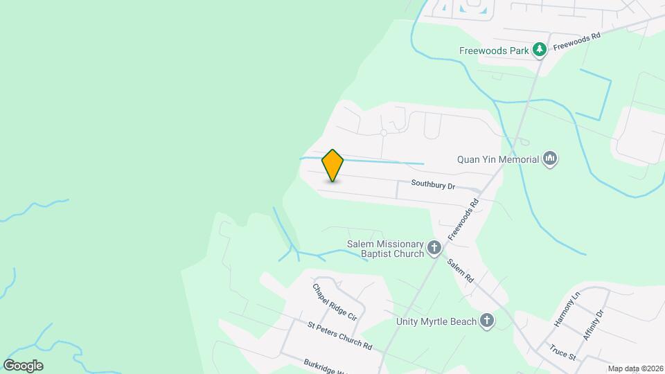 538 Carolina Woods Dr Map and Location Details