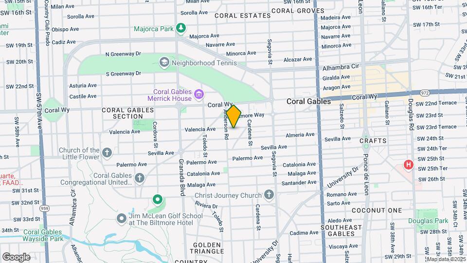 740 Valencia Ave Mapa y Detalles de la Ubicación