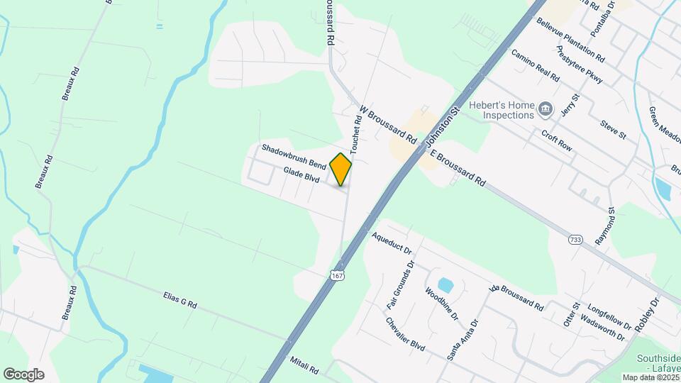 102 Glade Blvd Map and Location Details