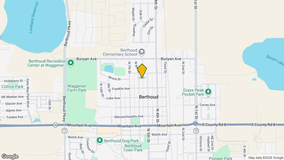 940 N 6th St Map and Location Details