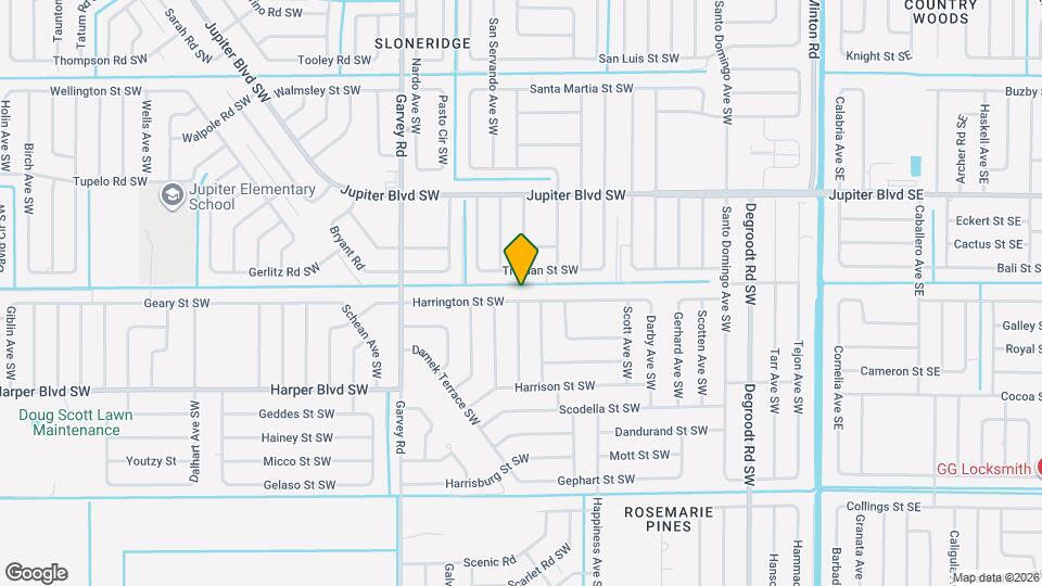 481 Harrington St SW Map and Location Details