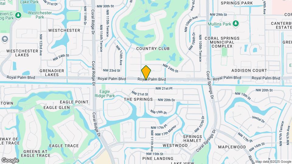 11116 Royal Palm Blvd, Unit 2-10 Map and Location Details